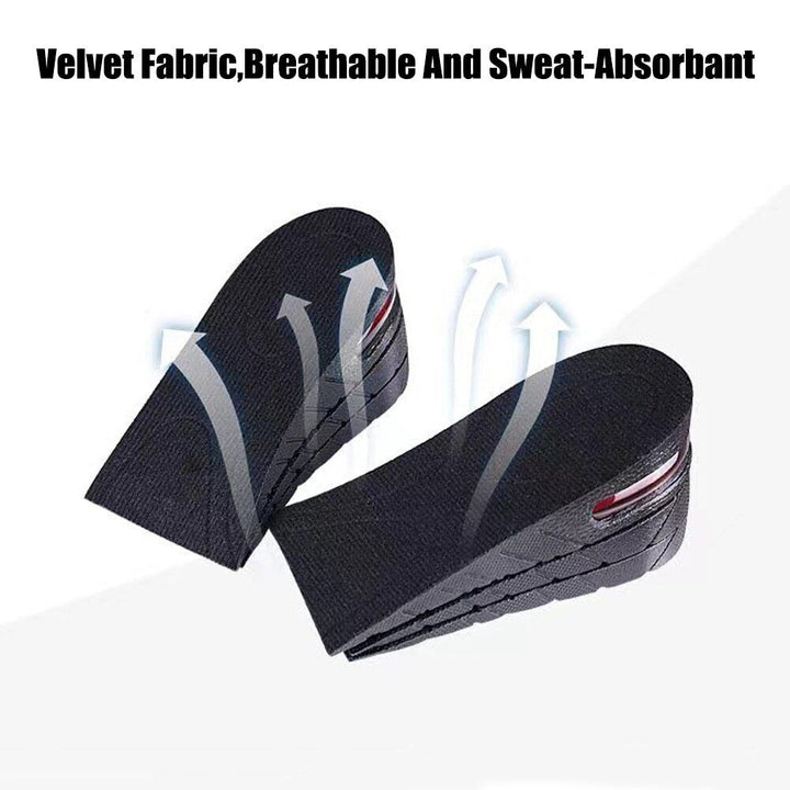 Incrementa tu estatura con estas plantillas de aumento para zapatos. Ajuste cómodo, invisibles y aptas para hombres y mujeres.