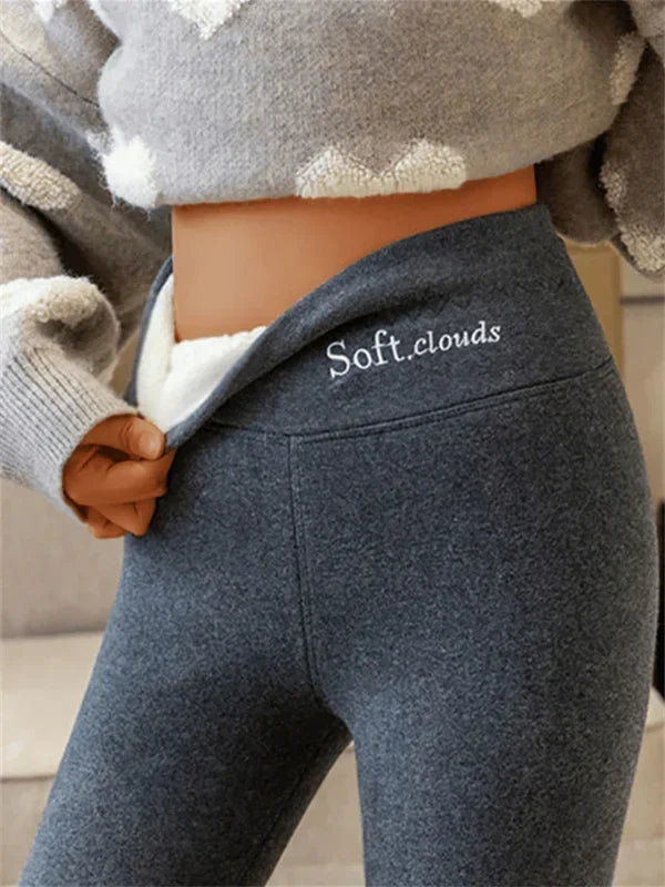 Leggings versátiles de invierno para mujer, ideales para deporte o casual. Mantienen el cuerpo caliente y cómodo.