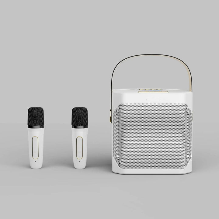 Altavoz Bluetooth portátil de karaoke, inalámbrico y con batería de larga duración. Disfruta de sonido 360° en cualquier lugar.