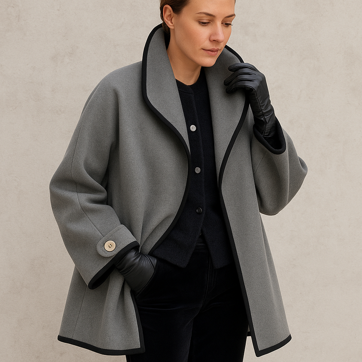 Abrigo cálido de invierno oversize CELEYA para mujer, ropa exterior.