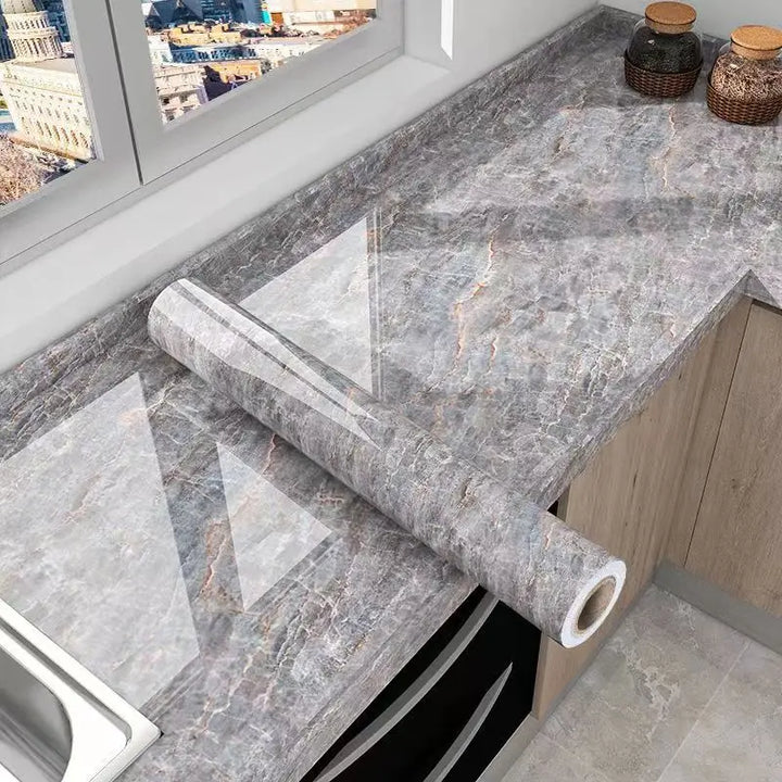 Mármol autoadhesivo para renovar tu hogar con estilo y practicidad.