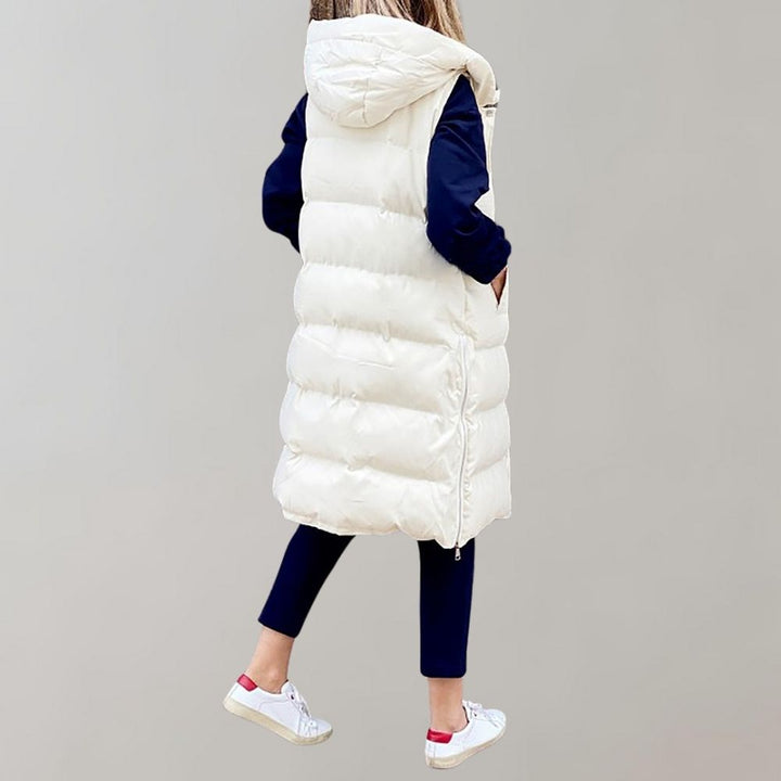 Abrigo de invierno para mujer, chaleco ligero y cálido, perfecto para el día a día.