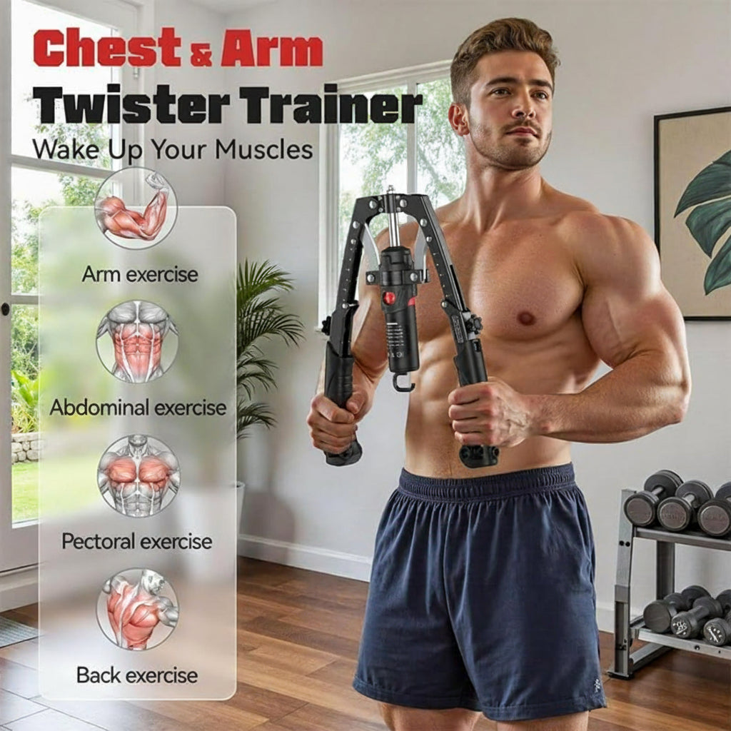 Detalle del contador digital de un ejercitador de fuerza, mostrando repeticiones y tiempo para un entrenamiento eficaz.