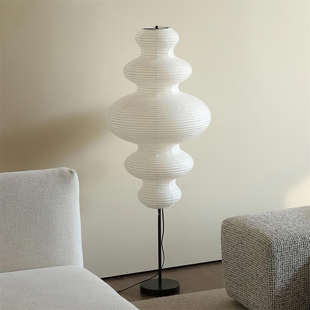 Bestseller: lámpara Akari Jun. Estilo wabi-sabi, iluminación minimalista y luz suave para tu espacio.