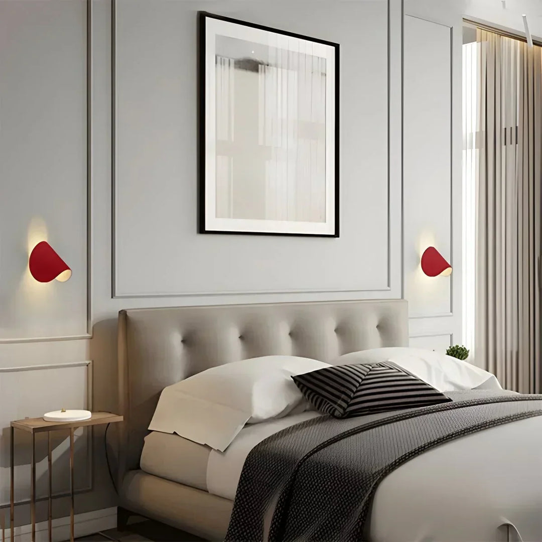 Lámpara de pared moderna para pasillo, foco ajustable, ideal para decoración del hogar.