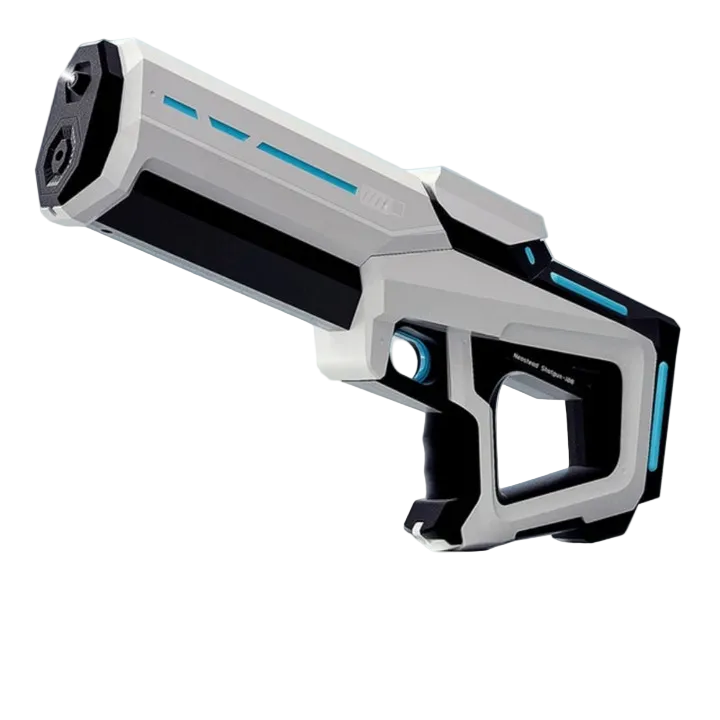Pistola de agua automática unisex, ideal para diversión de verano y juegos al aire libre para niños y adultos.