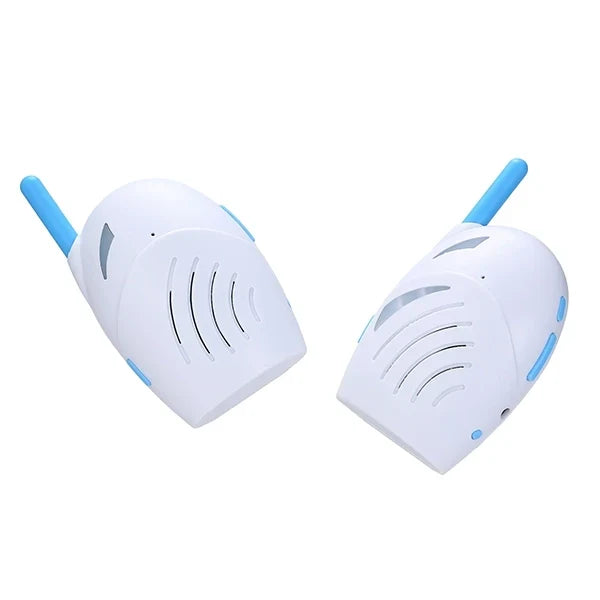 Sistema de monitorización de audio para bebés, inalámbrico y con walkie-talkie. Mantén a tu bebé seguro y comunícate sin esfuerzo.