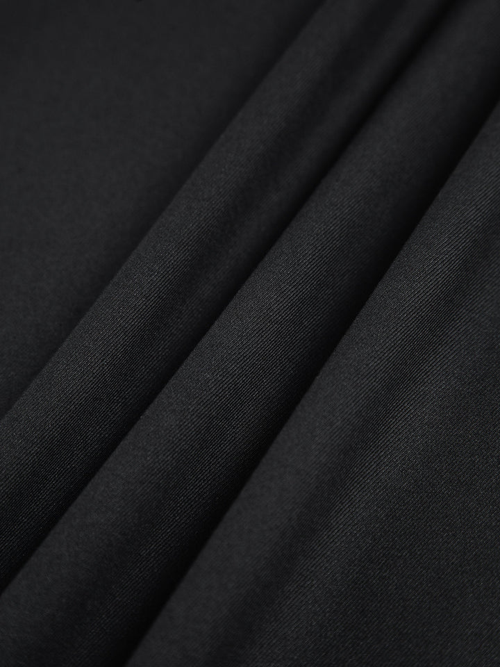 Pantalón de oficina para mujer, talle alto, pierna ancha, profesional y elegante.