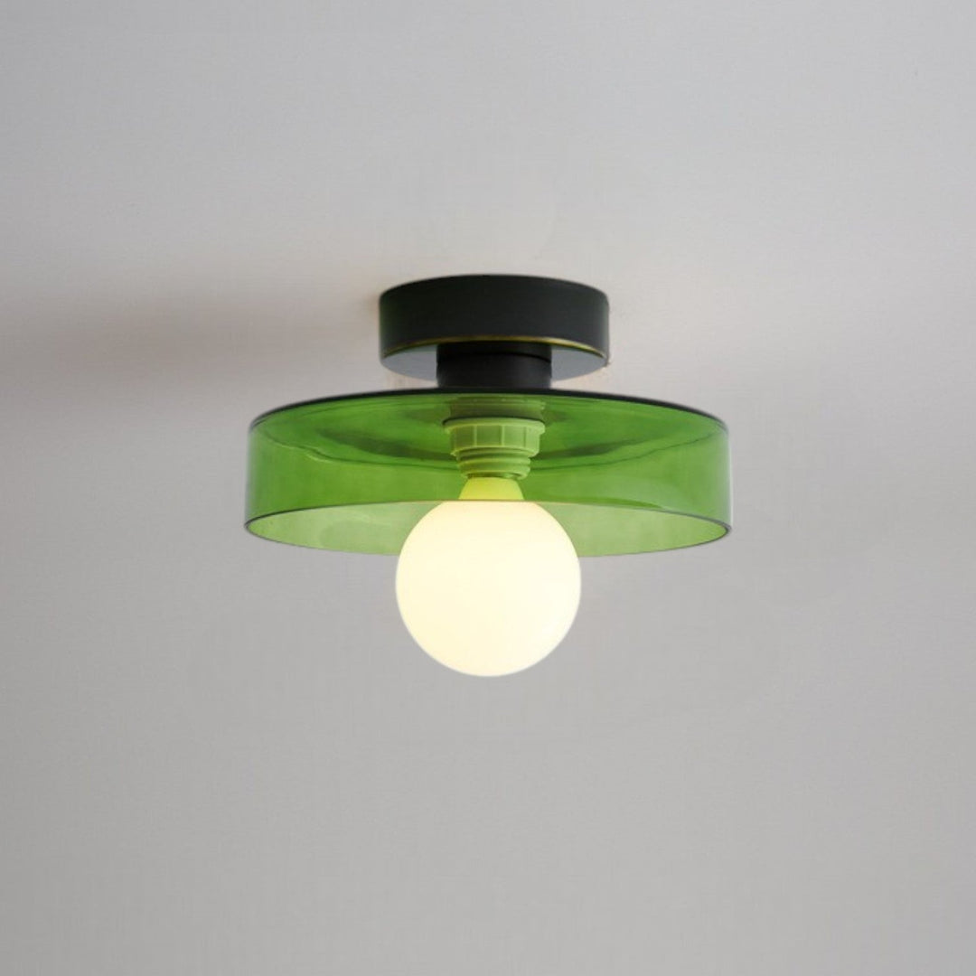 Luz LED de techo para decoración interior. Lámpara redonda y regulable, crea ambientes perfectos.