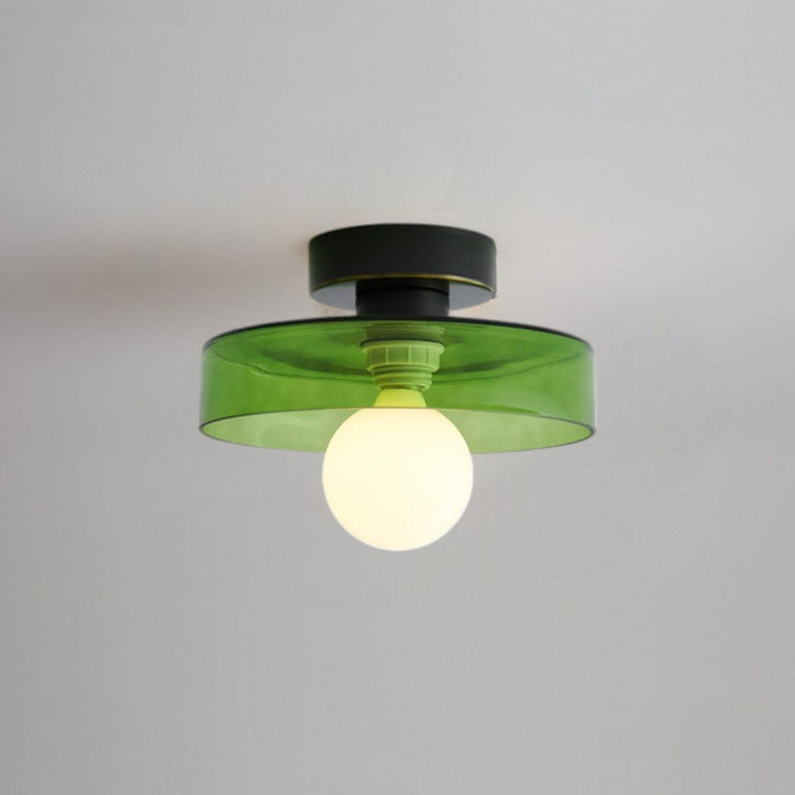 Luz LED de techo para decoración interior. Lámpara redonda y regulable, crea ambientes perfectos.