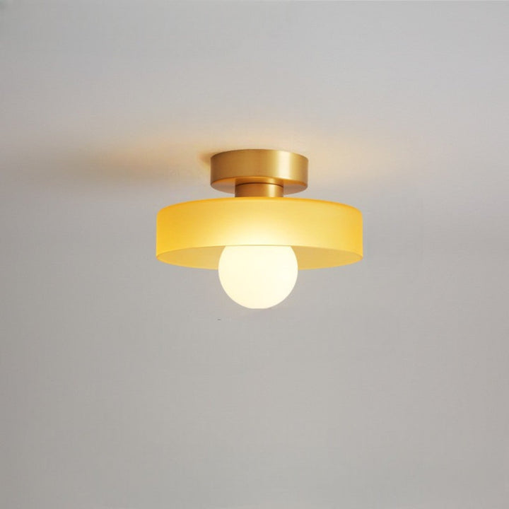 Iluminación LED de techo eficiente y moderna. Luz redonda regulable, ideal para cualquier habitación.