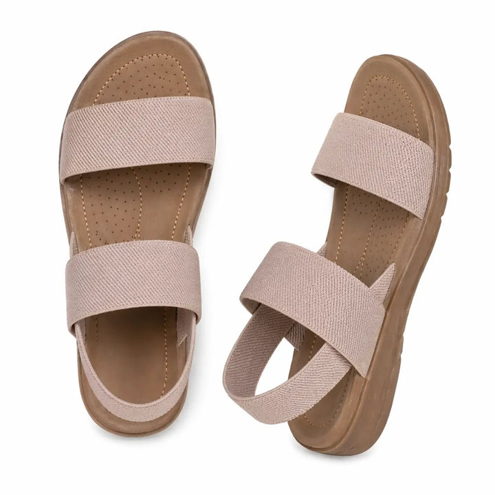 Sandalias cómodas para mujer. Elásticas, ligeras, ideales para actividades al aire libre y paseos.