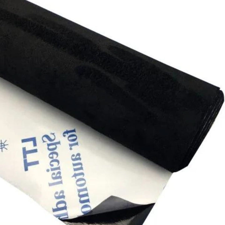 Terciopelo autoadhesivo para renovación de muebles, mesas o cajones, aporta un toque elegante y textil.
