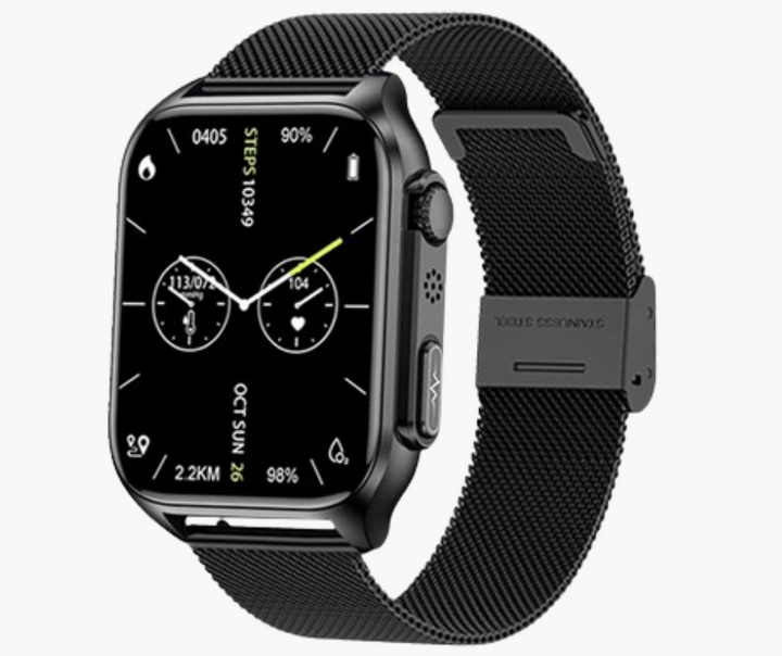 Controla tu glucosa sin pinchazos con este smartwatch. Monitoriza tu salud fácilmente y mejora tu bienestar.