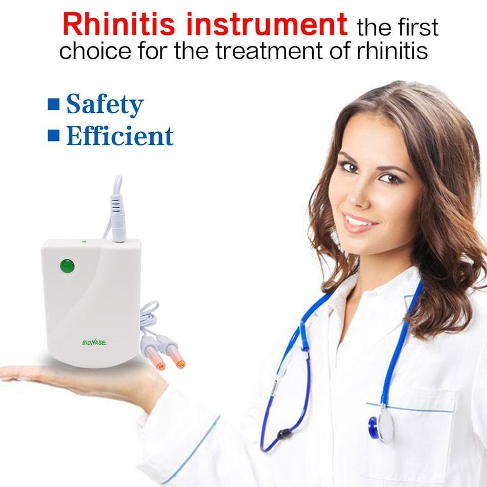 Dispositivo nasal infrarrojo para hombres y mujeres. Alivio de congestión, rinitis, sinusitis. Mejora respiración.