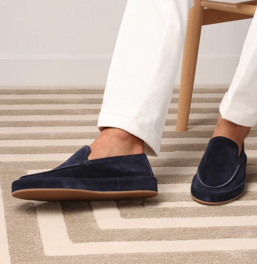 Zapatos mocasines slip-on de hombre, confort excepcional para uso casual o elegante.