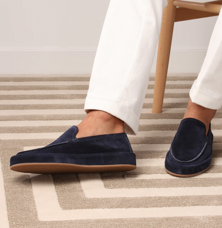 Zapatos mocasines slip-on de hombre, confort excepcional para uso casual o elegante.