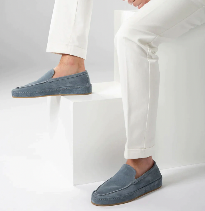 Mocasines de hombre, diseño clásico slip-on, elegantes y perfectos para vestir casual o formal.