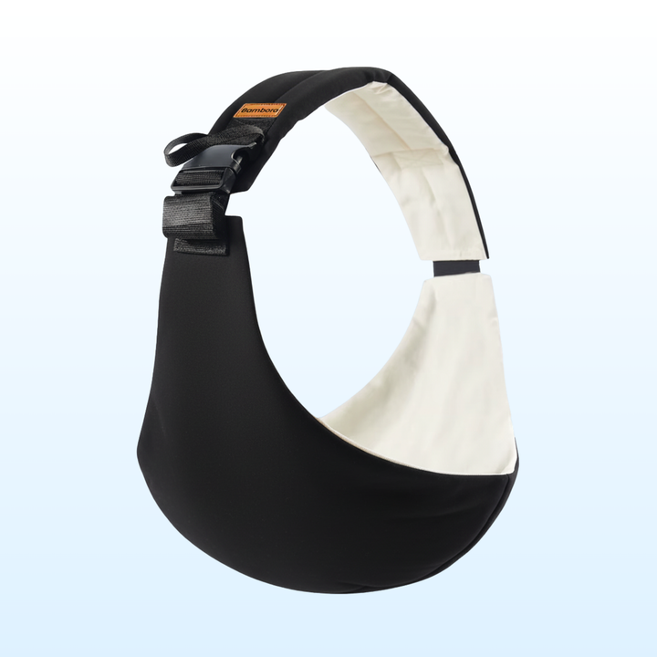 Portabebés de cadera ergonómico gris para bebés, manos libres y cómodo.