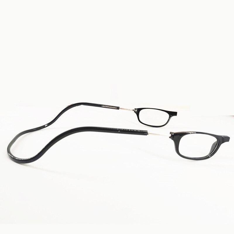 Gafas de lectura magnéticas unisex para presbicia, con cierre frontal cómodo y lentes de visión clara.