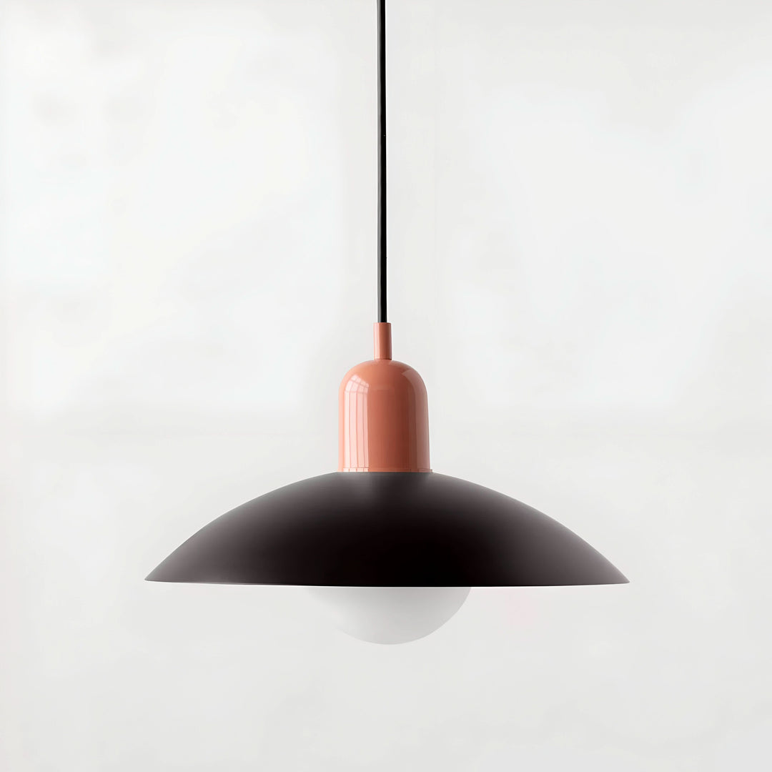Lámpara colgante Macaron en colores vivos, estilo Bauhaus para decoración.
