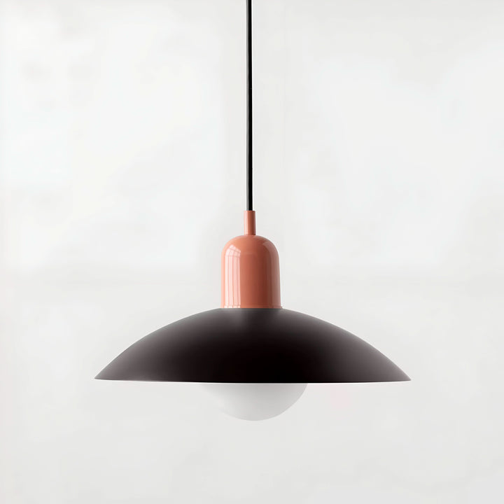 Lámpara colgante Macaron en colores vivos, estilo Bauhaus para decoración.