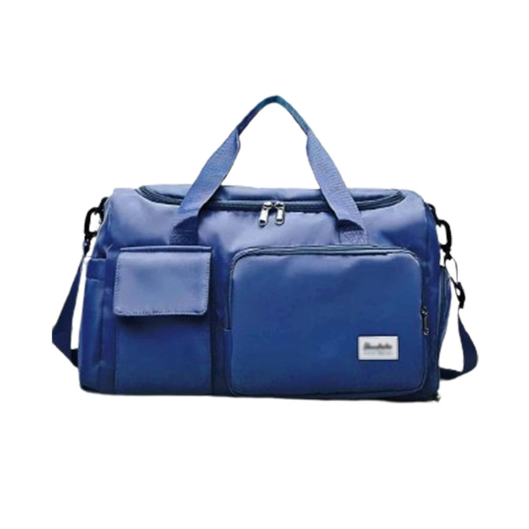 Bolso deportivo para gimnasio y piscina, con compartimento impermeable para ropa mojada.