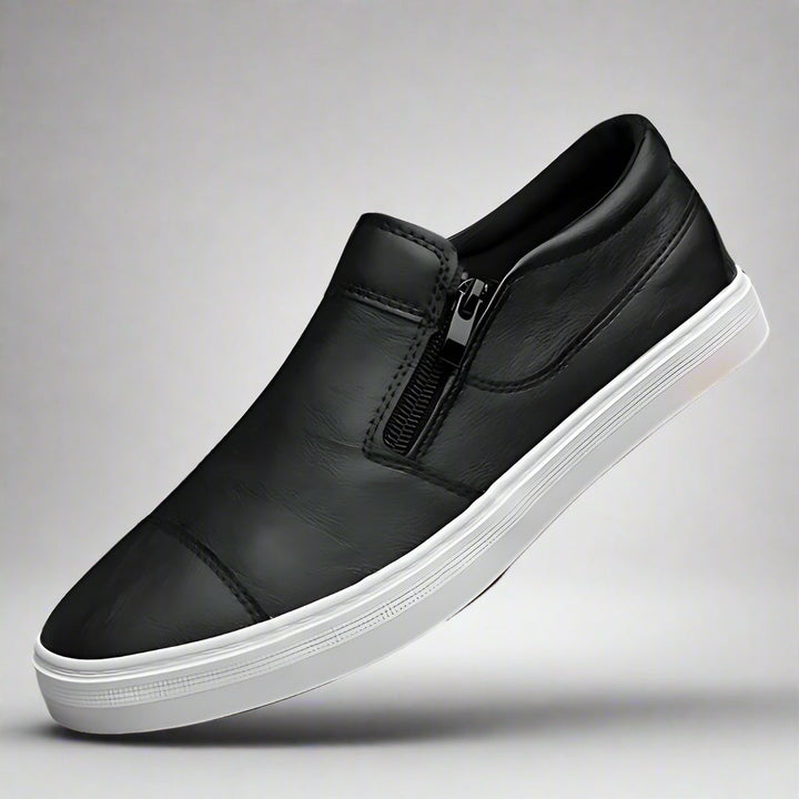Mocasines casuales de hombre sin cordones, cómodos y ligeros para primavera y verano. Calzado slip-on versátil.