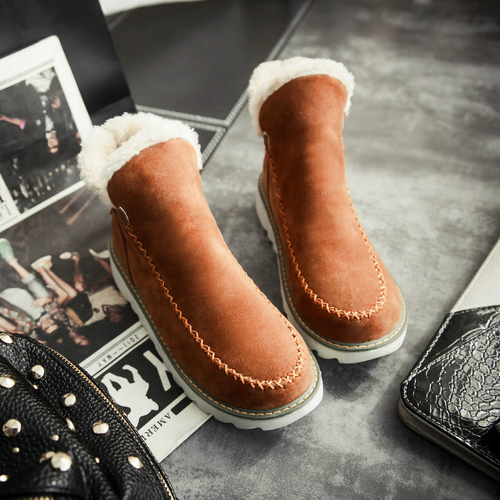 Botas de invierno de moda para mujer. Estilo actual, cálidas y antideslizantes, perfectas para combinar con tu ropa.