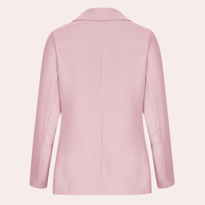 Chaqueta blazer para mujer, cómoda y con estilo, perfecta para cualquier temporada u ocasión elegante.