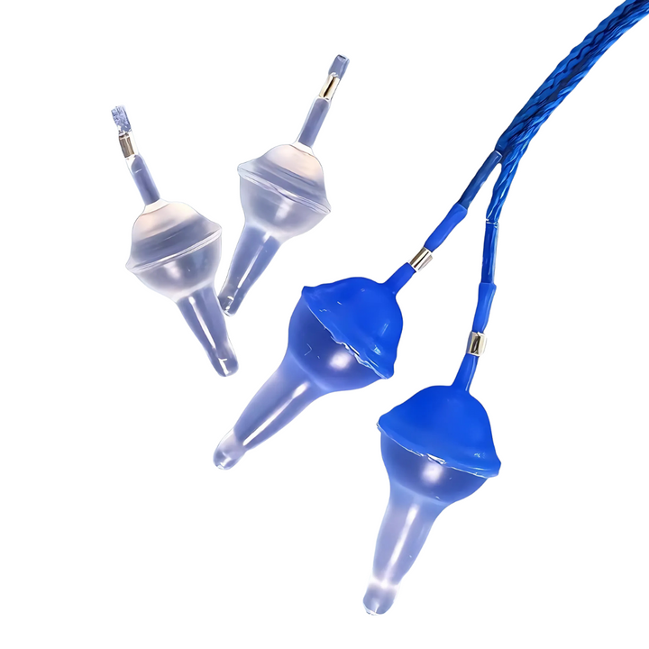 Tapones de silicona reutilizables para oídos, reducción de ruido 35dB. Ideales para dormir y estudio.