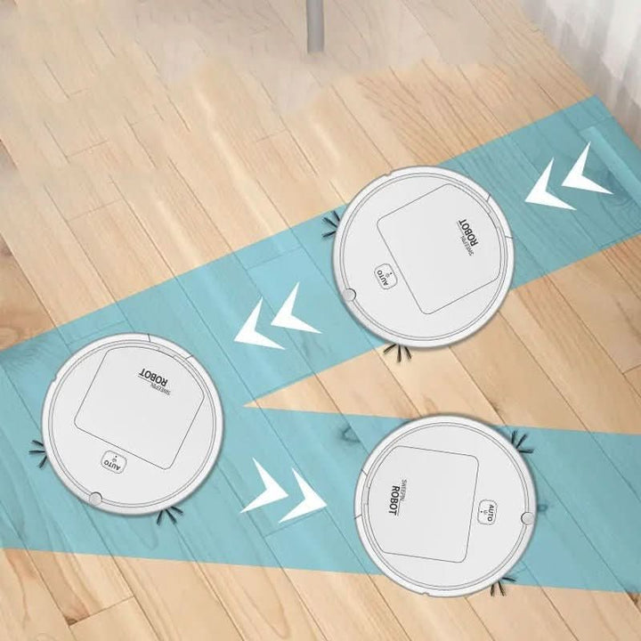 Limpiador automático sin cables con navegación inteligente, garantizando una cobertura completa y eficiente.