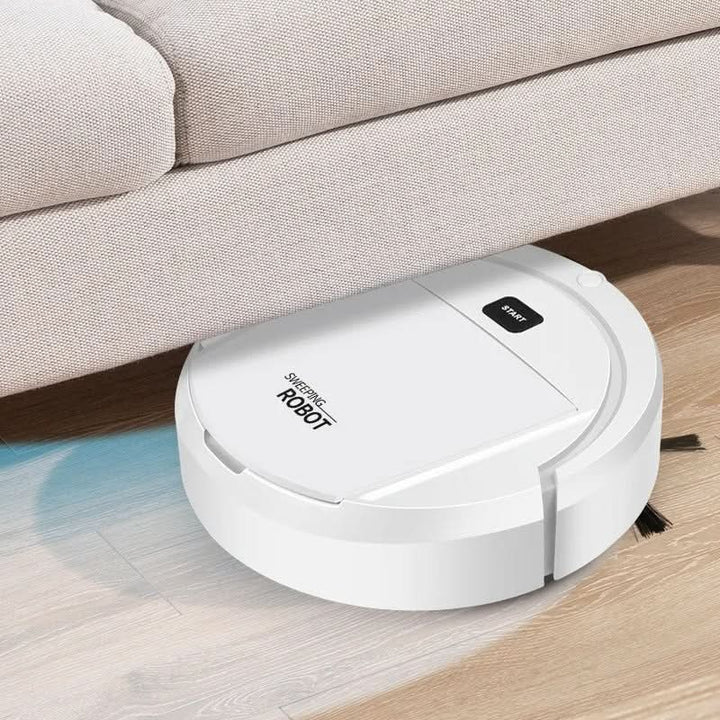 Robot de limpieza para suelos duros y alfombras, ofreciendo una limpieza automática profunda para toda la casa.