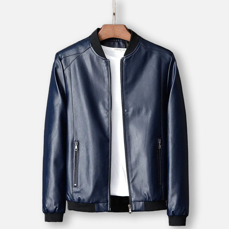 Moda masculina: chaqueta NICO de hombre con cremallera, un abrigo elegante y versátil para cualquier ocasión.