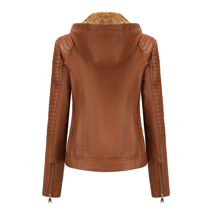Moderna chaqueta de mujer, estilo adaptable, perfecta para la oficina o salidas casuales.