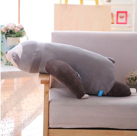 Peluche de perezoso suave y abrazable, un muñeco grande que brinda confort a niños y adultos por igual.