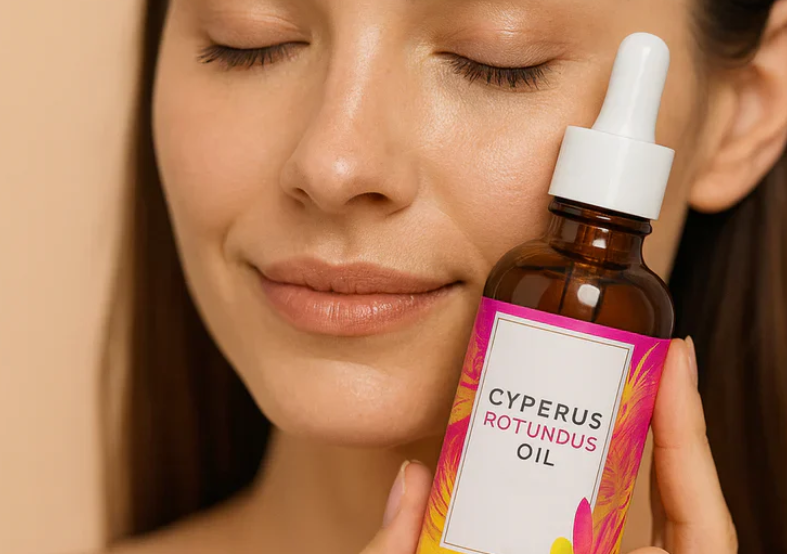 Aceite depilatorio unisex Cyperus Rotundus 60ml. Minimiza el crecimiento del vello, apto piel sensible.