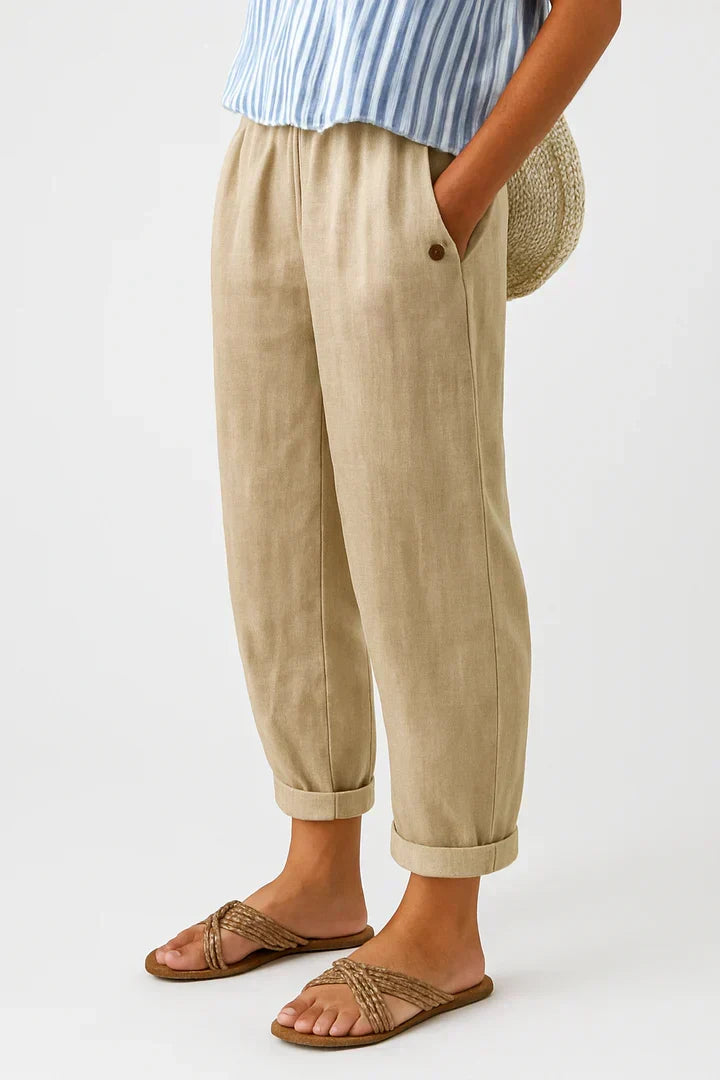 Pantalones de mujer Brezza, ligeros y frescos, ideales para un verano cómodo y con estilo casual.