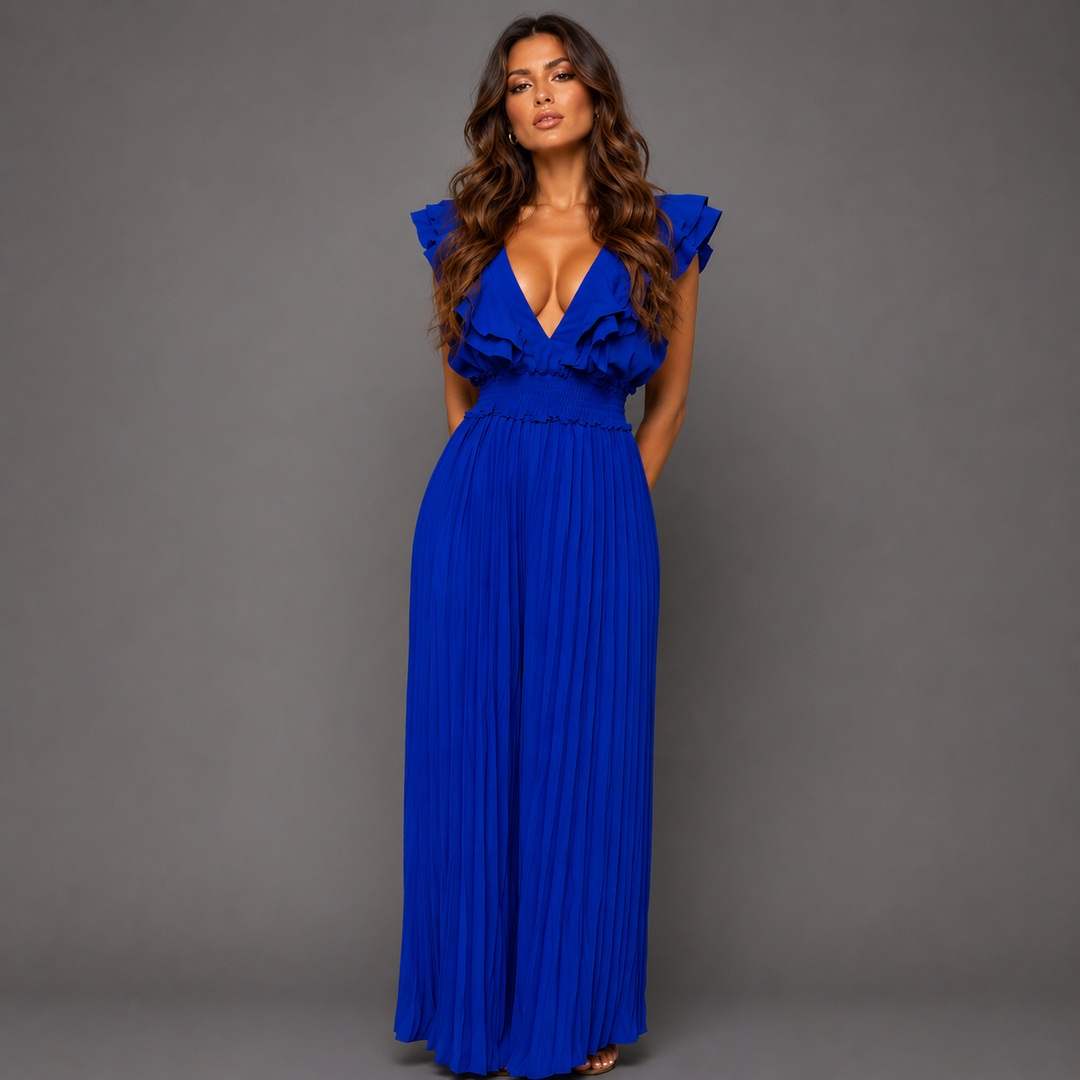 Mono de mujer para todas las estaciones, estilo elegante y moderno para invitadas de boda.