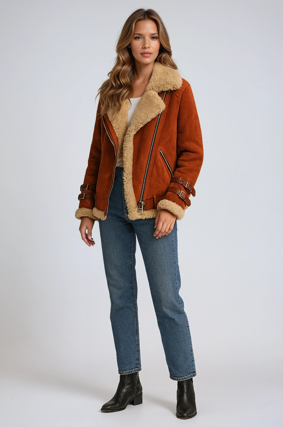 Abrigo de invierno cálido y moderno para mujer, chaqueta casual con capucha. Perfecta para bajas temperaturas.