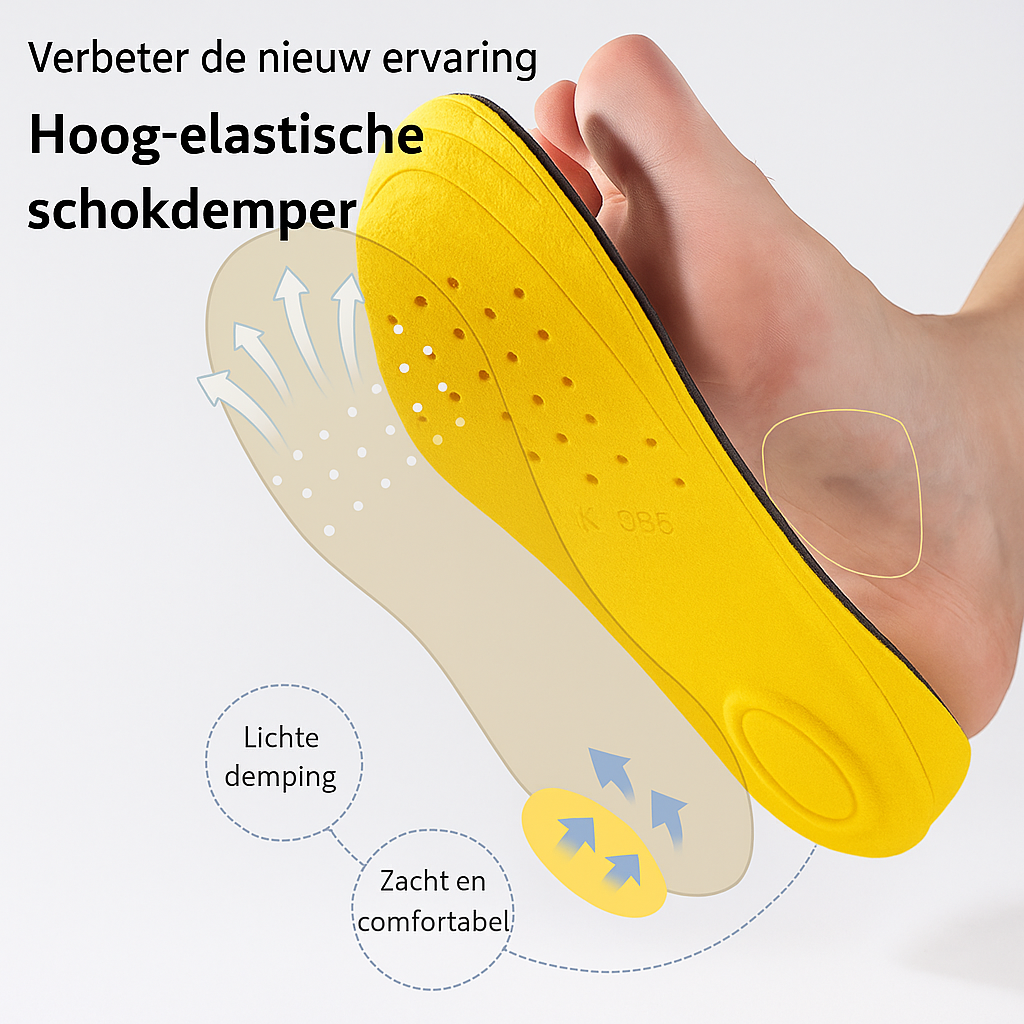 Plantillas de silicona para aumentar altura. Brindan comodidad y un incremento invisible para hombres y mujeres.