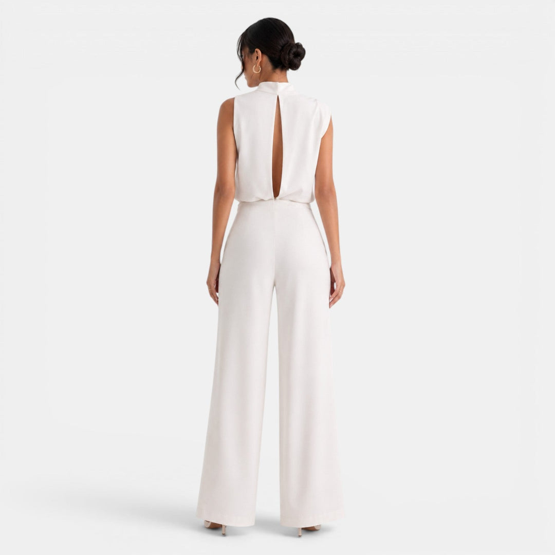 Mono mujer hombros descubiertos, look chic y veraniego. Ropa femenina de tendencia.