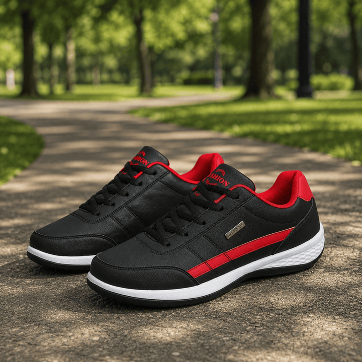 Zapatillas ortopédicas de hombre diseñadas para caminar. Proporcionan soporte y confort antifatiga todo el día.