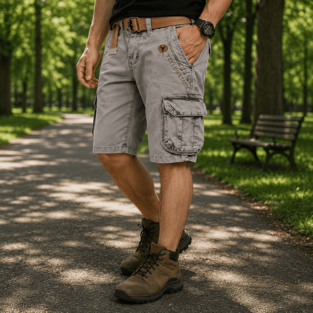 Pantalones cargo de hombre para verano, ajuste confortable, perfectos para ocio, aventura y uso casual diario.