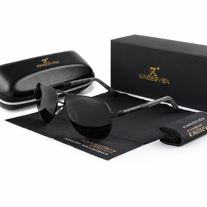 Estilo y funcionalidad: gafas de sol aviador polarizadas para hombre. Perfectas para proteger tus ojos del sol con estilo.