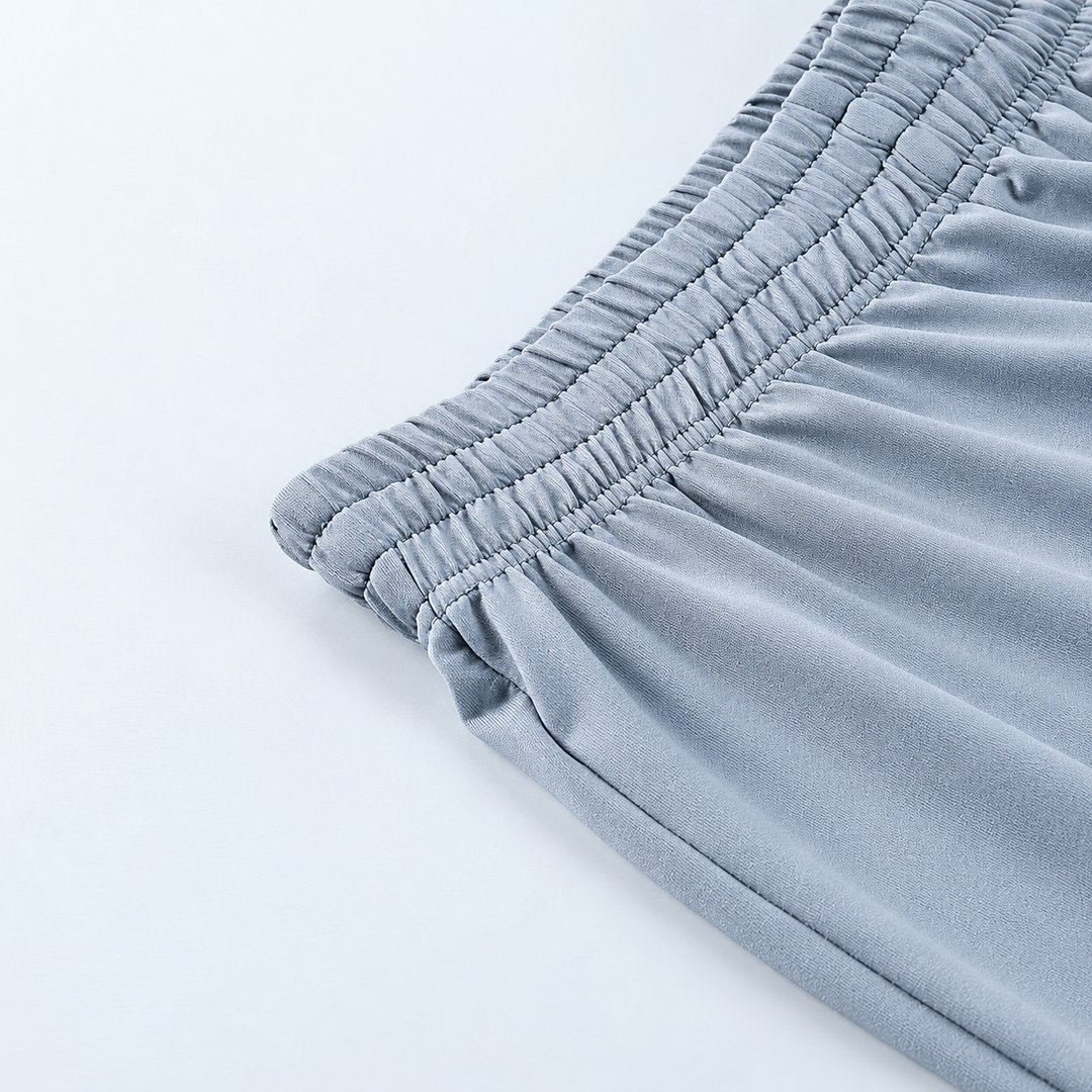 Suave conjunto mujer de dos piezas, top y pantalón, para confort loungewear.