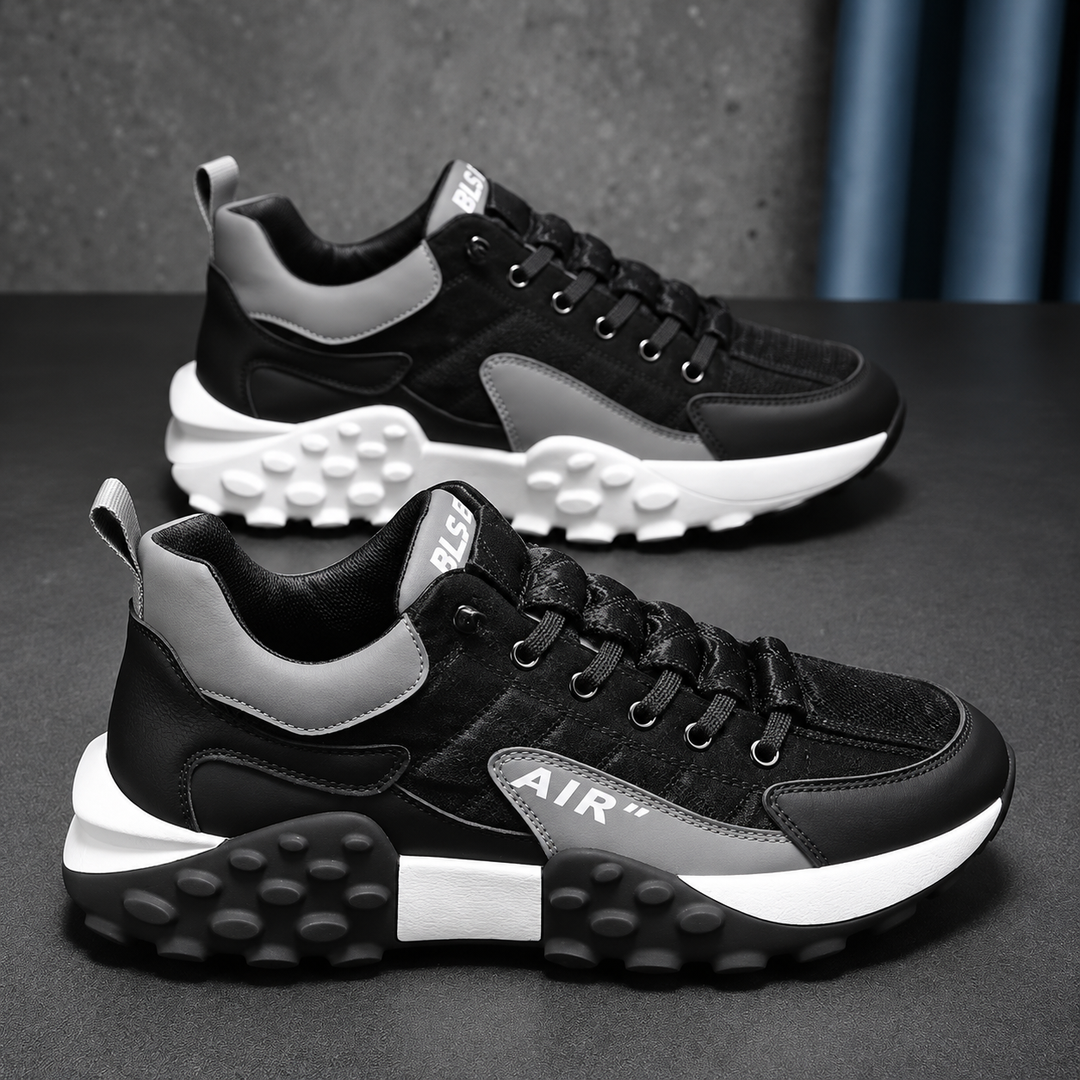 Zapatos de hombre ortopédicos con soporte superior, perfectos para caminar cómodamente cada día.