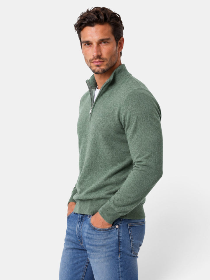 Jersey hombre cuello V, perfecto para capas en otoño e invierno, muy abrigador.