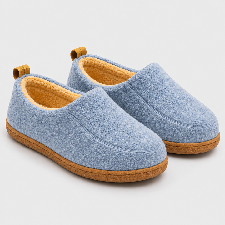 Zapatillas ortopédicas unisex. Calzado de casa forrado para descanso, confort y comodidad. Suaves y antideslizantes.