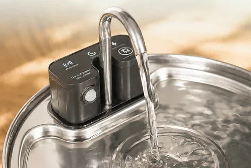 Fuente de agua para gatos, modelo inalámbrico, sensor PIR, 3.2L, diseño elegante.